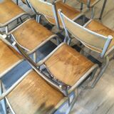 Batch of 10 nursery chairs