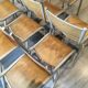Batch of 10 nursery chairs