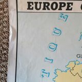 Former rossignol school map of europe.