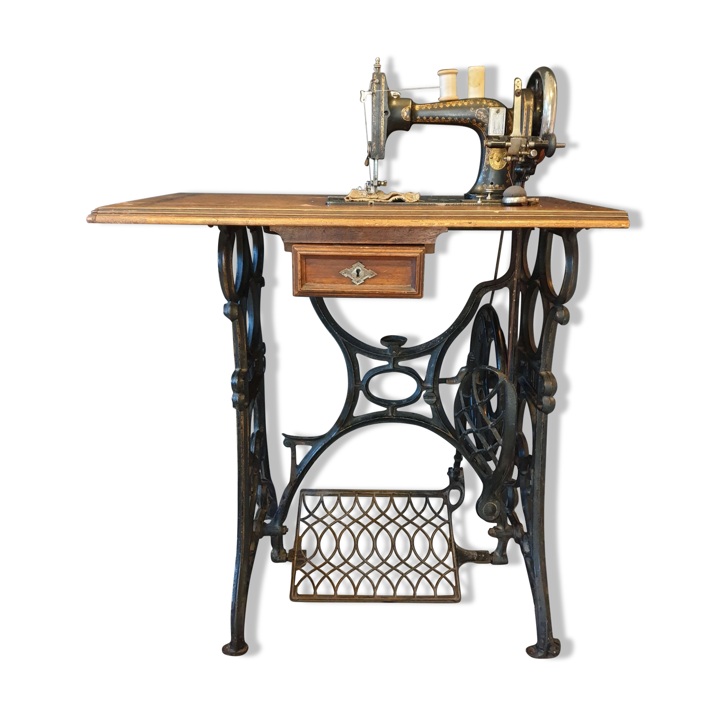 Old gritzner sewing machine