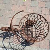 Wrought iron planter