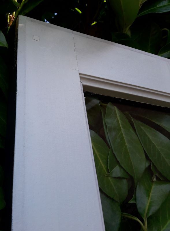 door 80x213cm Old oak glazed landing