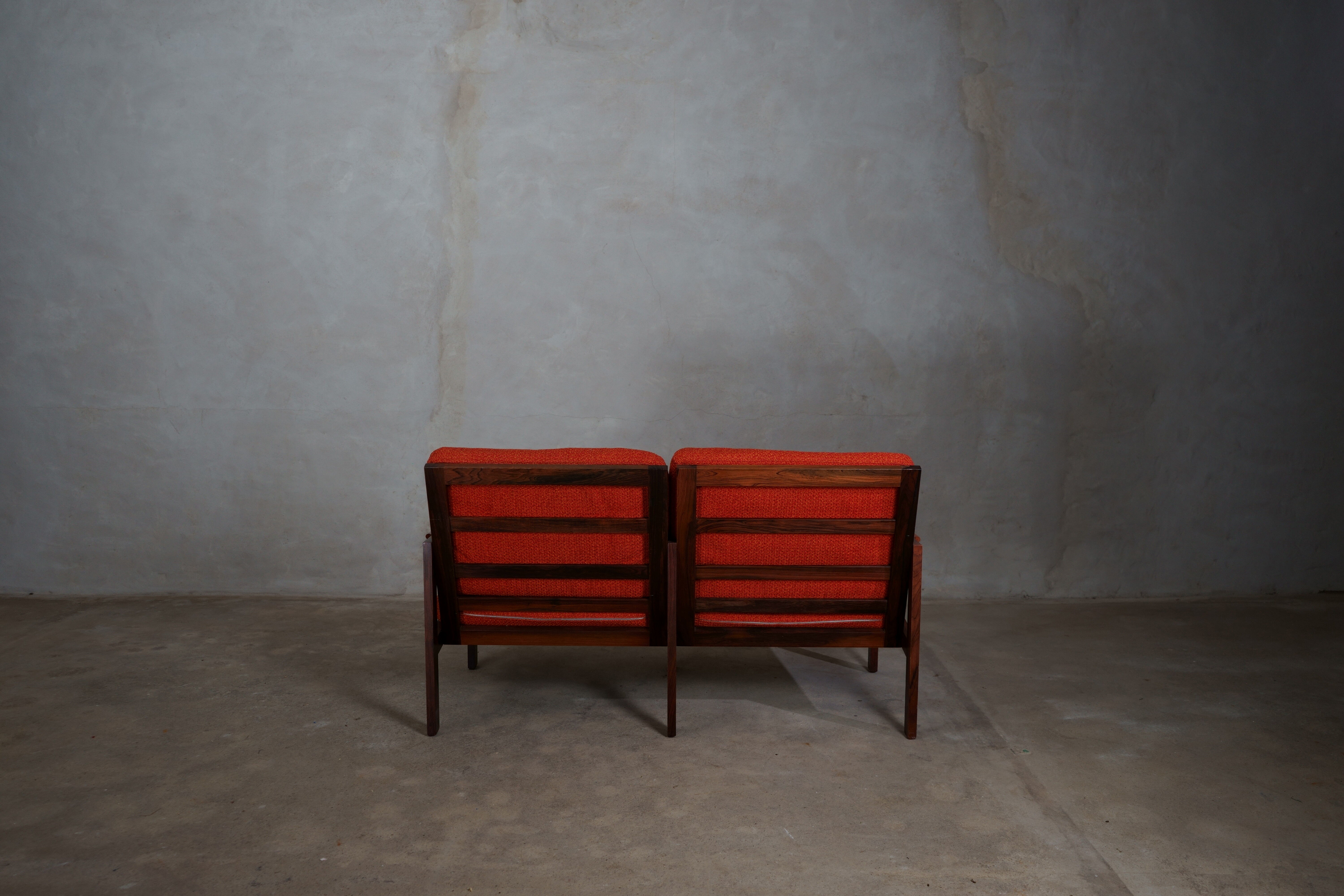 Scandinavian Modern Capella sofa by Illum Wikkelsø for N.Eilersen, Sweden, 1960`s