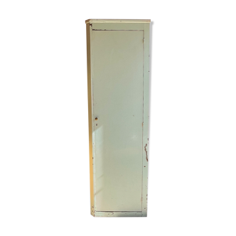 Old original green patina cabinet