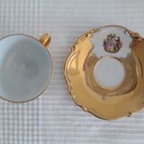 Gold porcelain coffee service