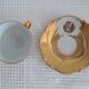 Gold porcelain coffee service