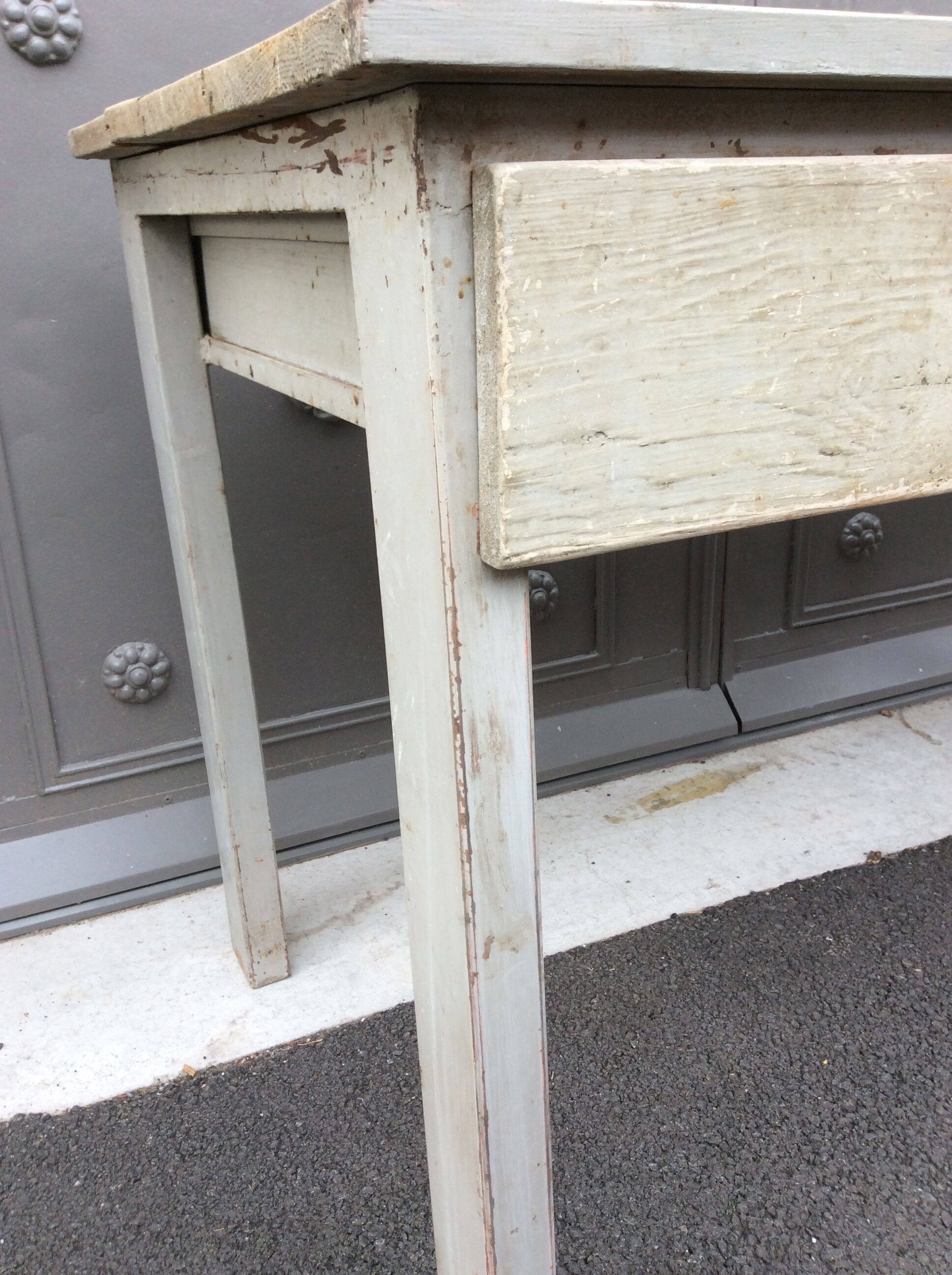 Table workshop industrial loft french dinning table workshop