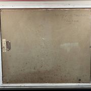 oil on cardboard panel, Beach of La Tranche sur Mer (M. Rimbaud?)