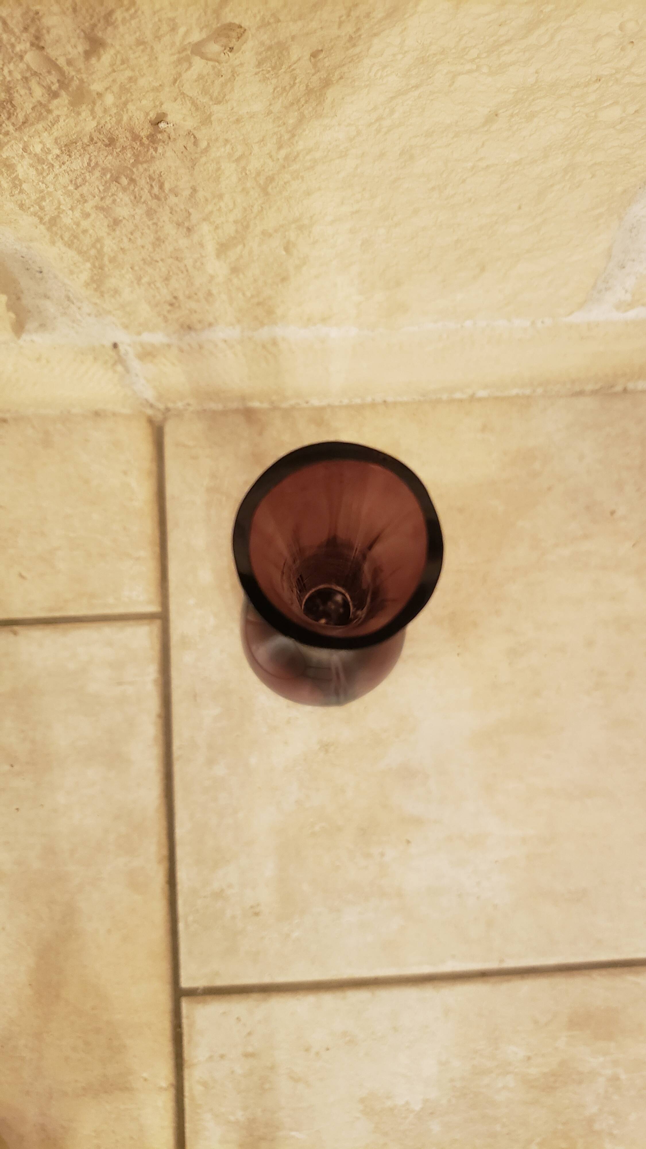 Purple soliflore in perfect vintage condition