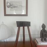 Brutalist tripod stool