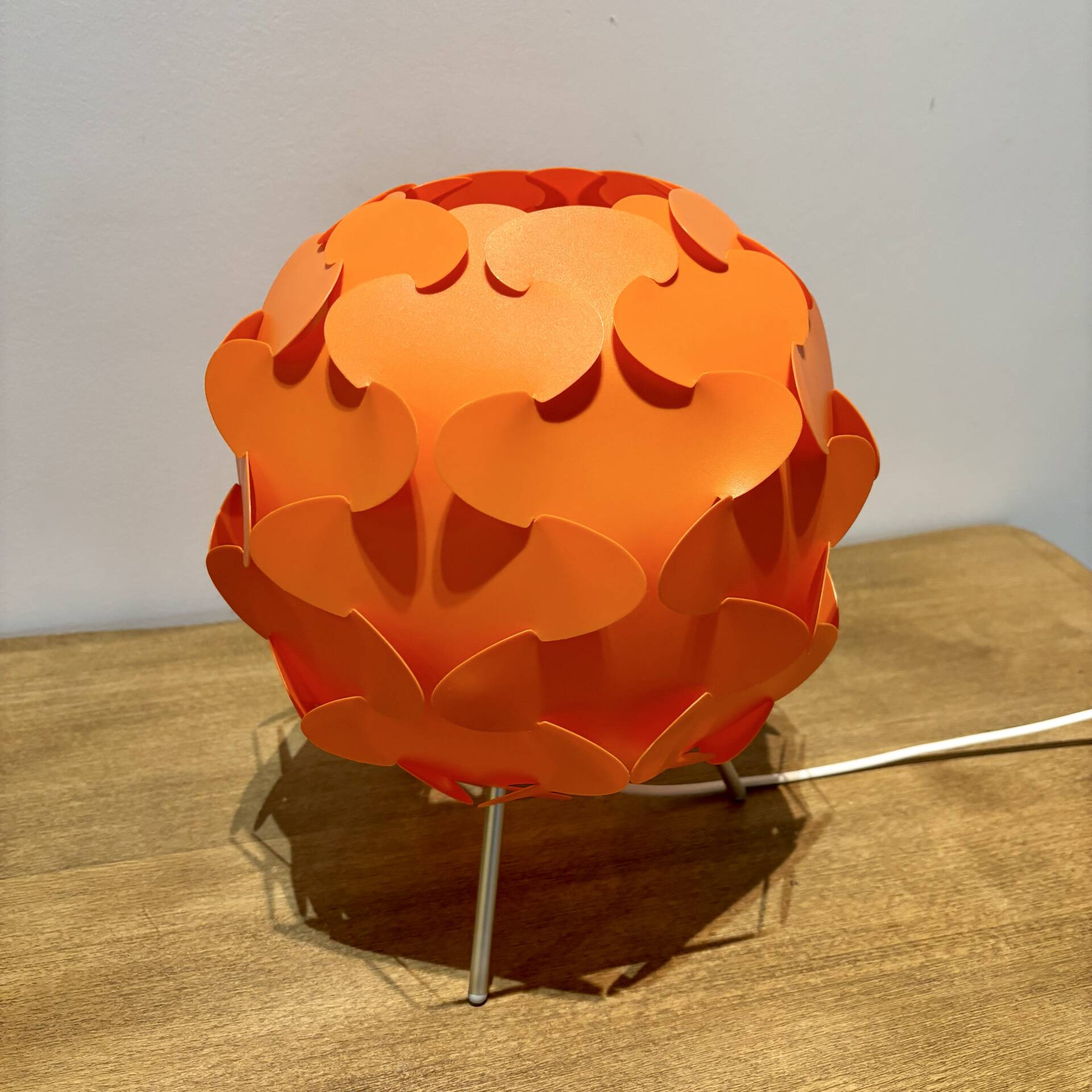 IKEA vintage Fillsta orange lamp