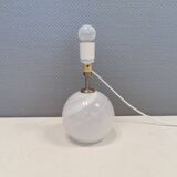 Beautiful table lamp, model Misty by Torben Jørgensen, Holmegaard Glassworks Denmark 1980.