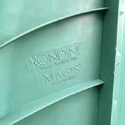 Set of 2 folding chairs Rondine by Toshiyuki Kita for Magis Italy.