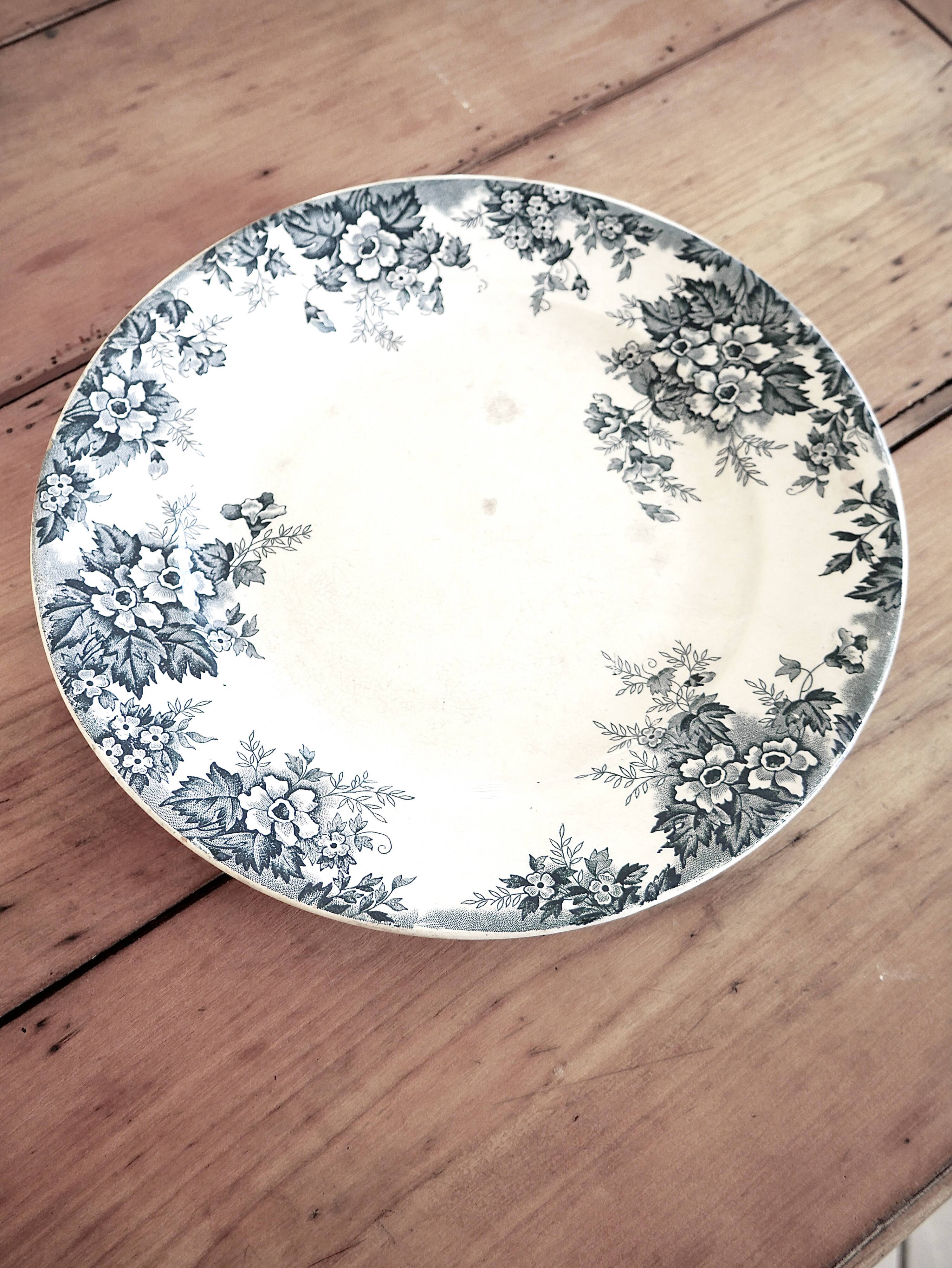 Serving dish iron land St Amand