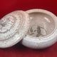 Francis Bichoff 1876-1945 ceramic crack art deco circa 1930 signed empty pocket
