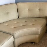 Vintage 2-Piece Modular Sofa