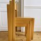 3 chaises scandinaves vintage en hêtre