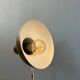 Vintage brown metal table lamp