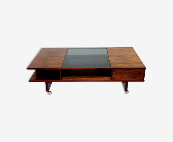 Table basse en palissandre Haug Snekkeri A/S Bruksbo, Norvège, 1960