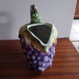 Antique grape-shaped slip pitcher