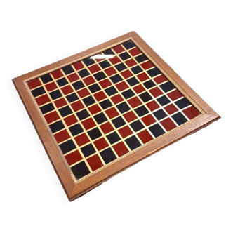 Checkerboard tray 100 wood/glass boxes