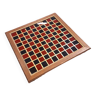 Checkerboard tray 100 wood/glass boxes