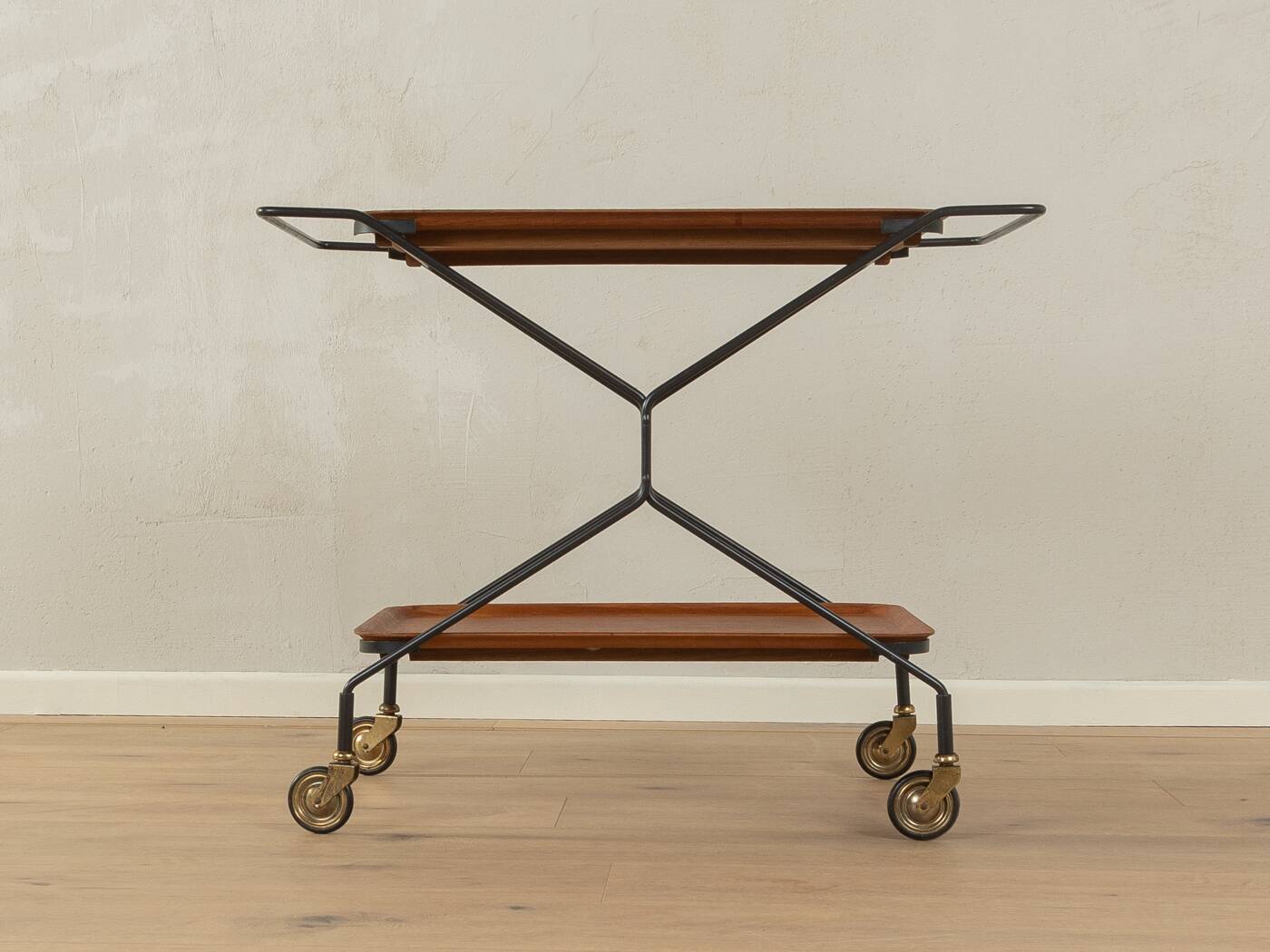 1960s serving trolley, vintage