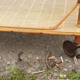 Furniture bar rattan 50s