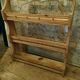 Pine spice rack