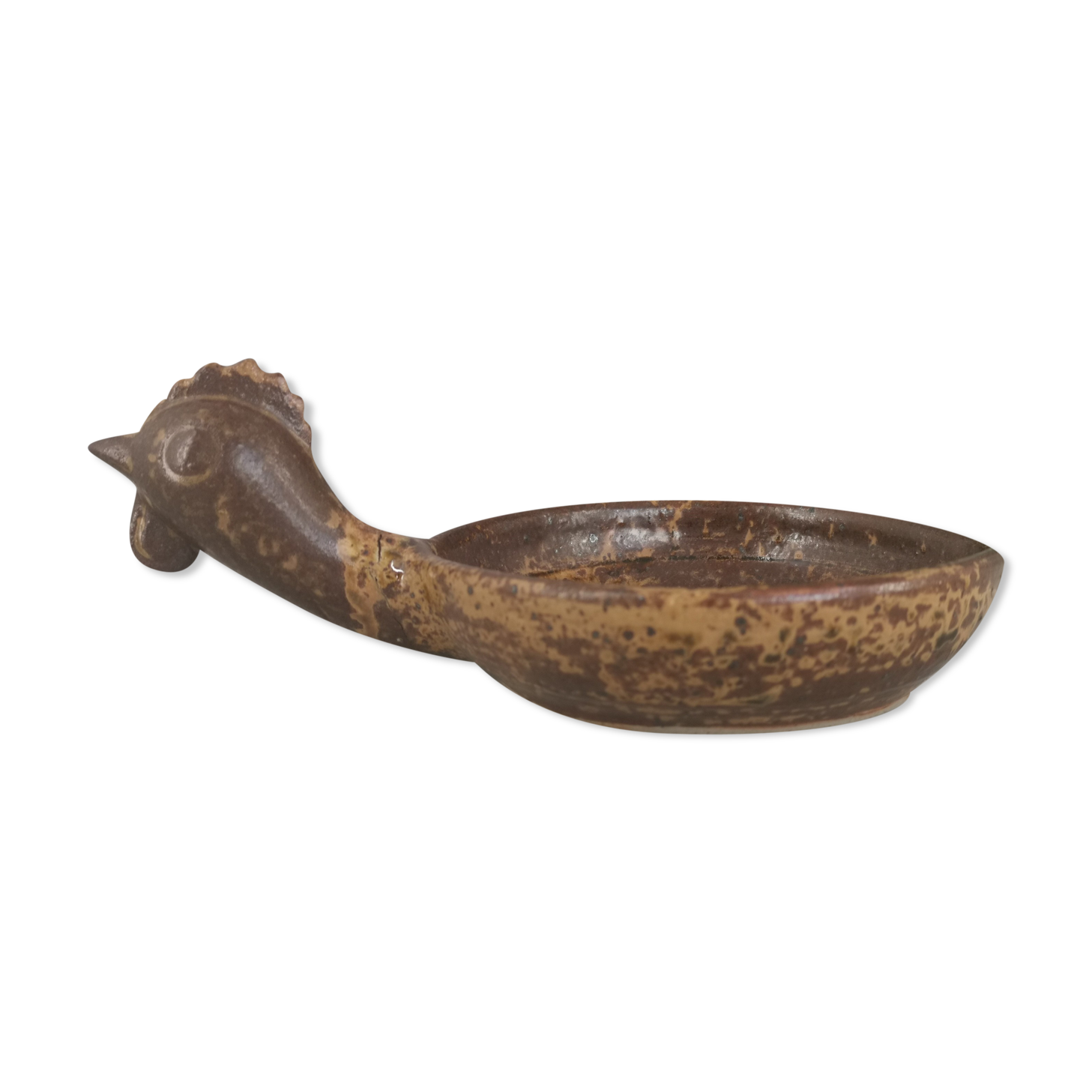 André Bodin zoomorphic cup signed in sandstone