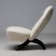 Congo chair by Theo Ruth for Artifort, white, mid-century modern.