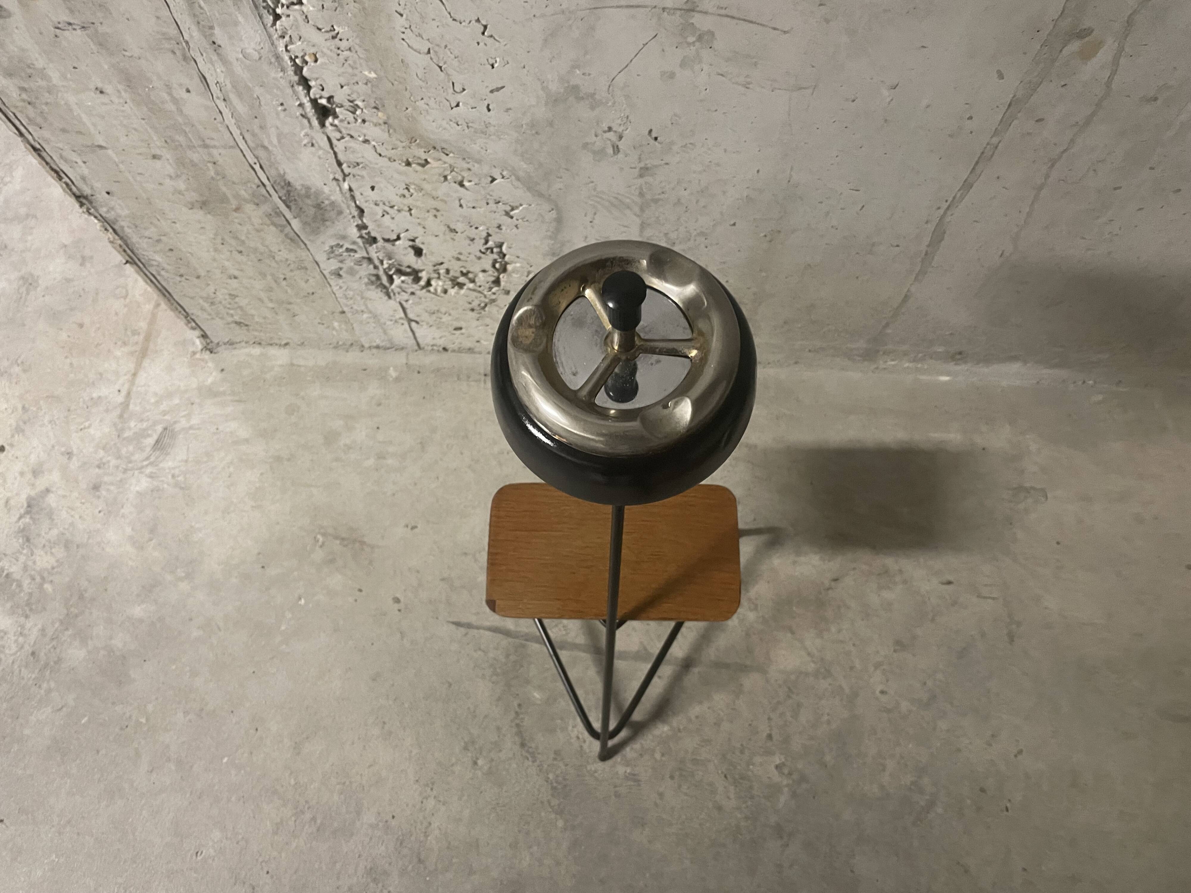 Tripod ashtray from the 1950s
