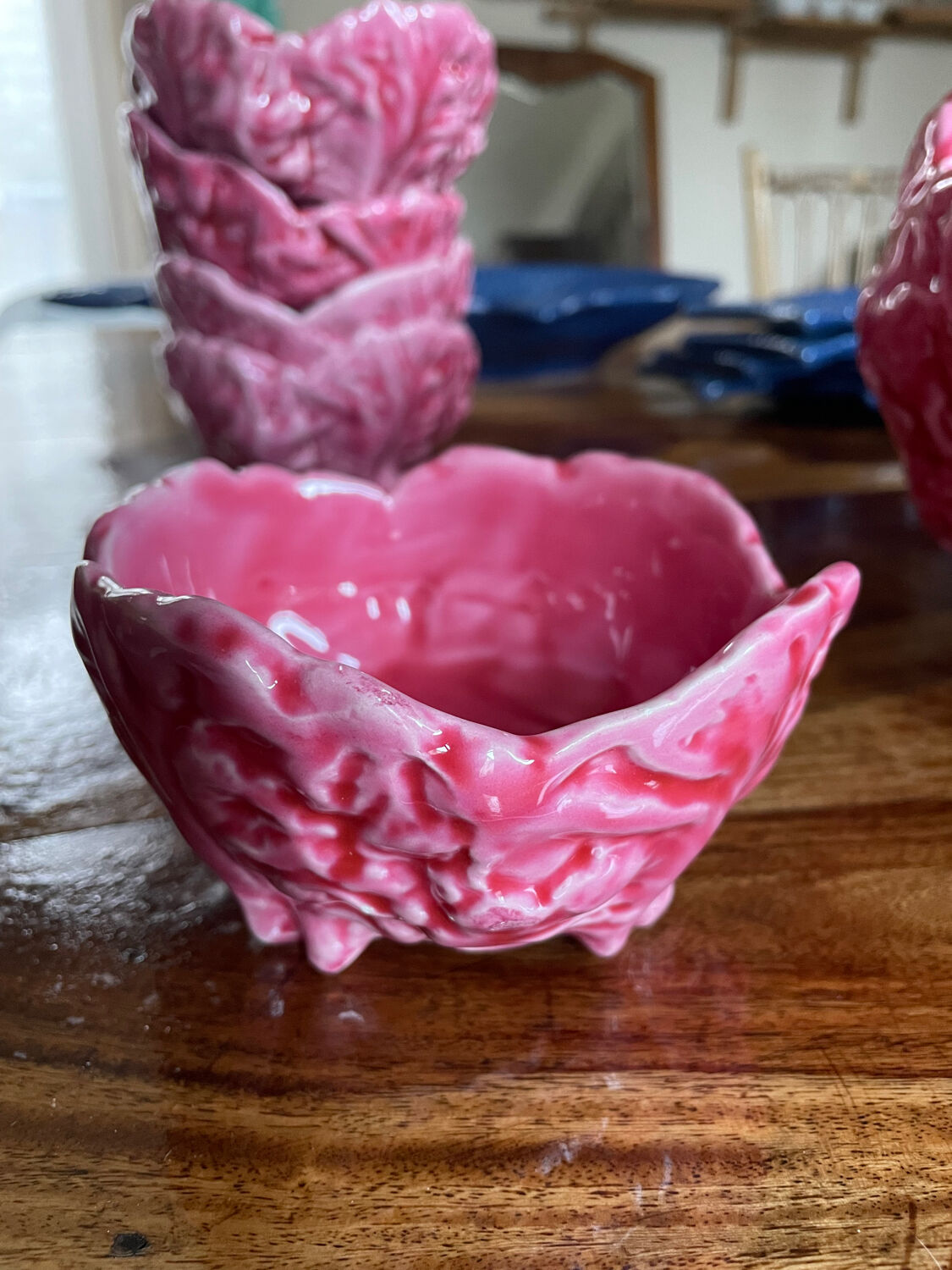 Set of pink cabbage bowls 🥬