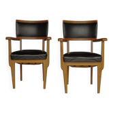 Pair of A3-1 armchairs by Mart Stam for 'Goed Wonen', 1950s