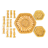 Vallauris trivets, knife holders and bottle coasters