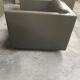 2-seater sofa and 2 armchairs set Pfister for Knoll khaki leather
