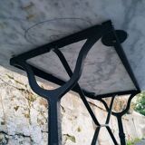 Marble bistro table
