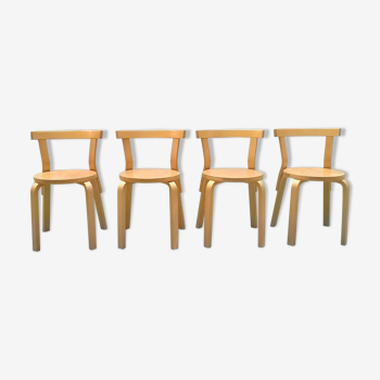 Chairs by Alvar Aalto for Artek, 1970