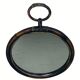 Miroir chinoiserie en faux bambou, France années 1960-1970