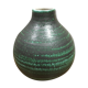 Green ceramic vase from the 1950s