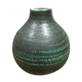 Green ceramic vase from the 1950s