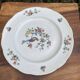 Flat plates with scalloped edges Sarreguemines bohemian chic