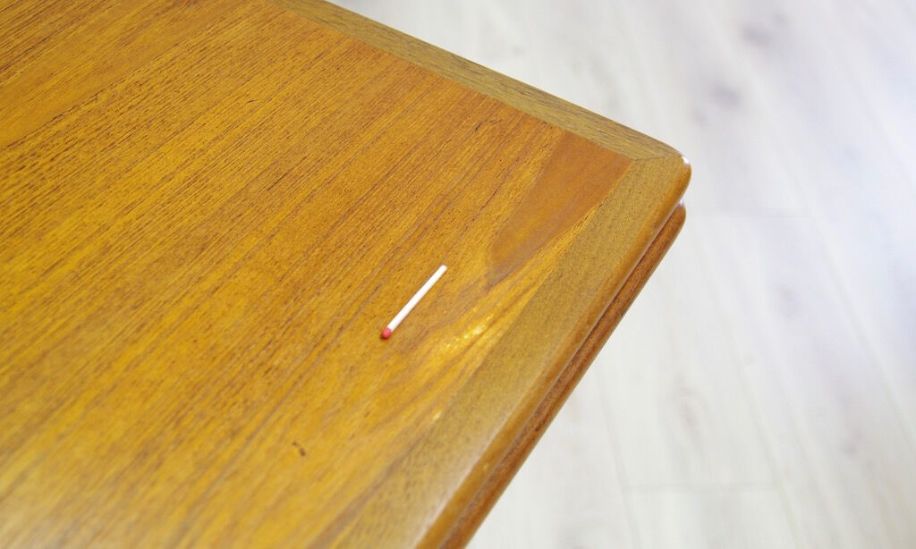 Wooden table, model AT-312, Danish design, 1960s, designer: Hans J. Wegner