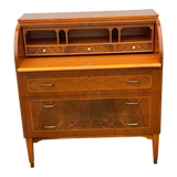 Teak roll top desk by egan Ostergaard for Broderna Gustafssons