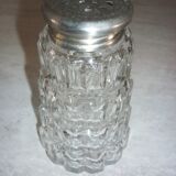 Saupoudreuse/sucrier en verre