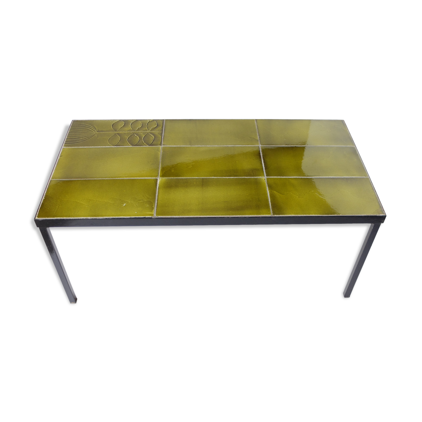 Coffee Table Signed Roger Capron, 1960