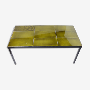 Coffee Table Signed Roger Capron, 1960