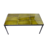 Table basse signée Roger Capron, 1960
