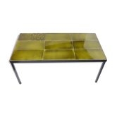 Coffee Table Signed Roger Capron, 1960