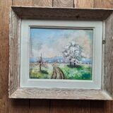 Spring landscape table